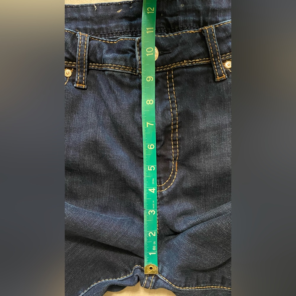 Seven7 Rocker Slim Boot Jeans in Deep Indigo - Picture 9 of 11